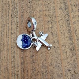 Pandora airplane charm